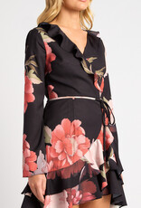 Ruffle floral dress