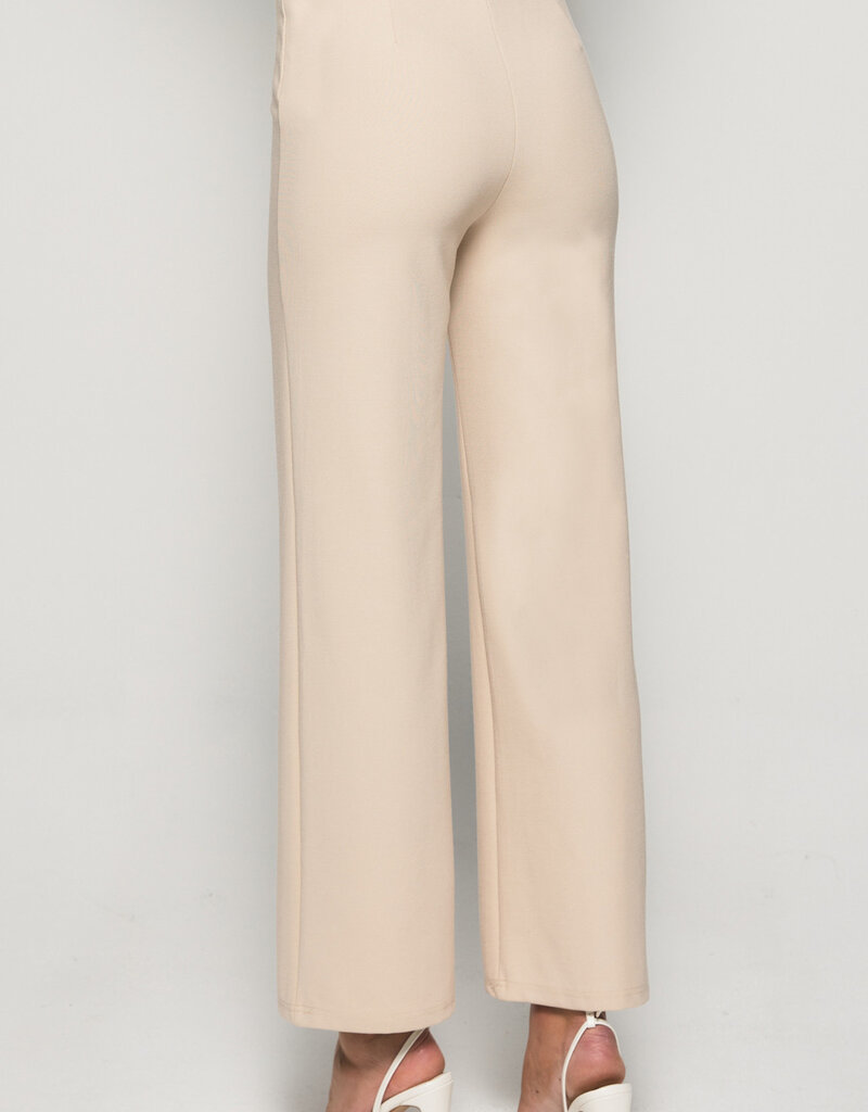 Knit dress pant