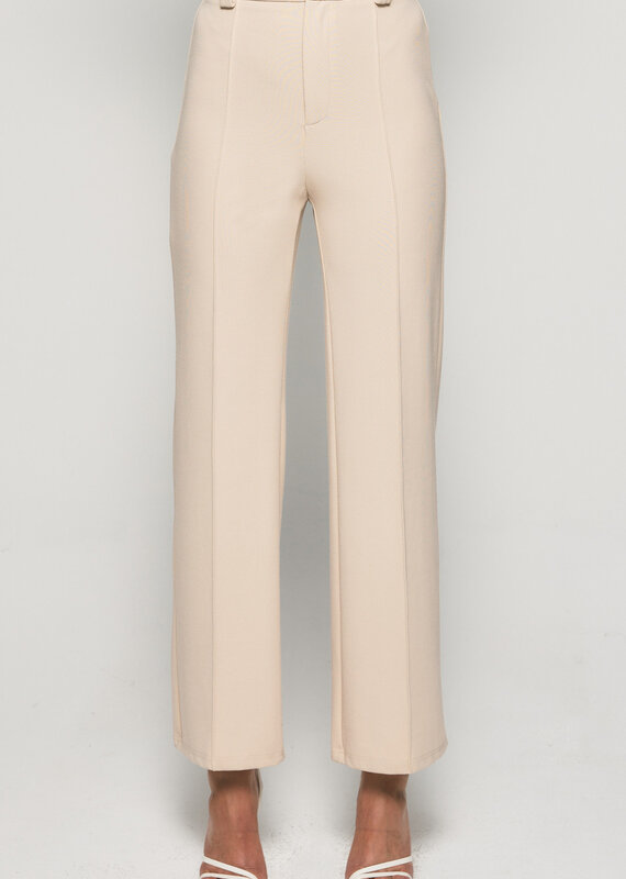 Knit dress pant