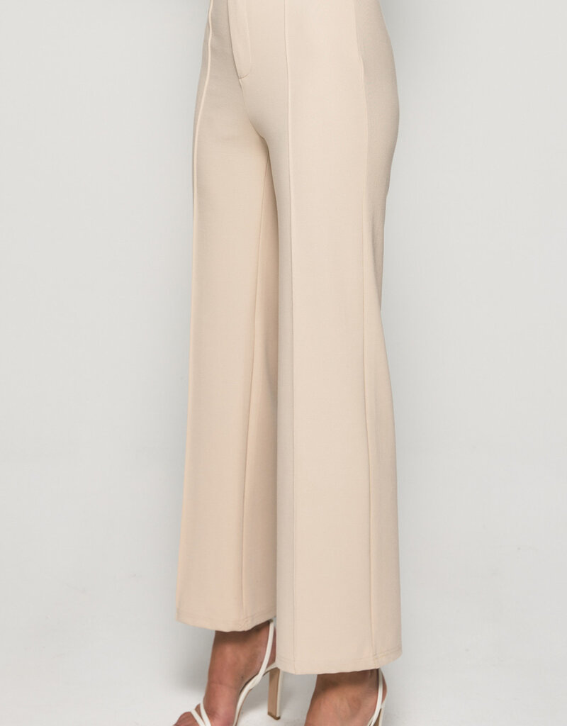 Knit dress pant