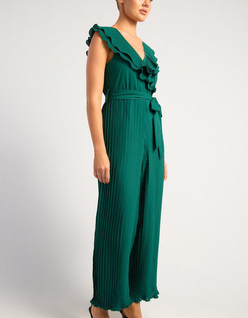 Pleated jumpsuit