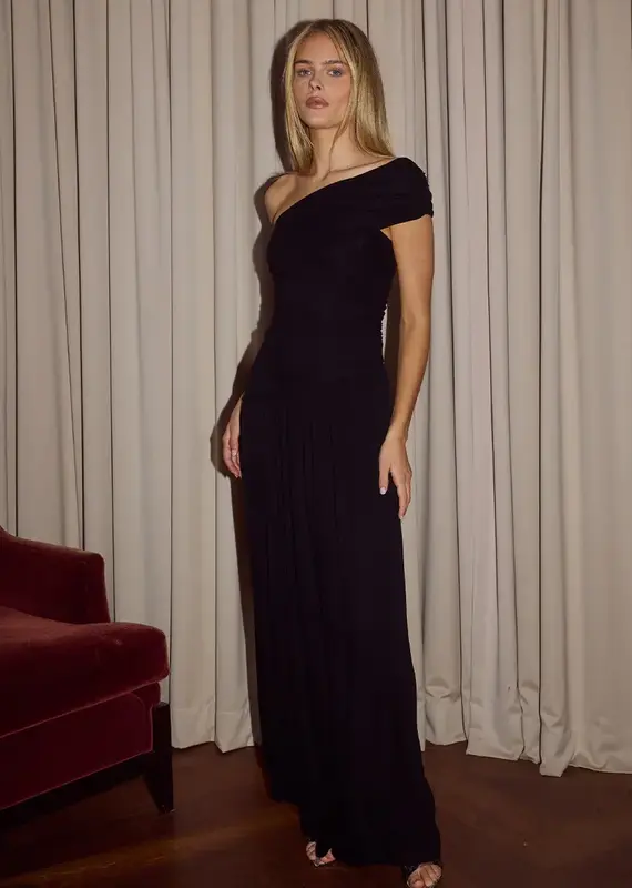 Lara jersey maxi dress