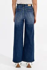 HIGH-WAISTED WIDE-LEG JEANS
