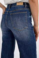HIGH-WAISTED WIDE-LEG JEANS