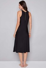 daphne belize satin sleeveless dress