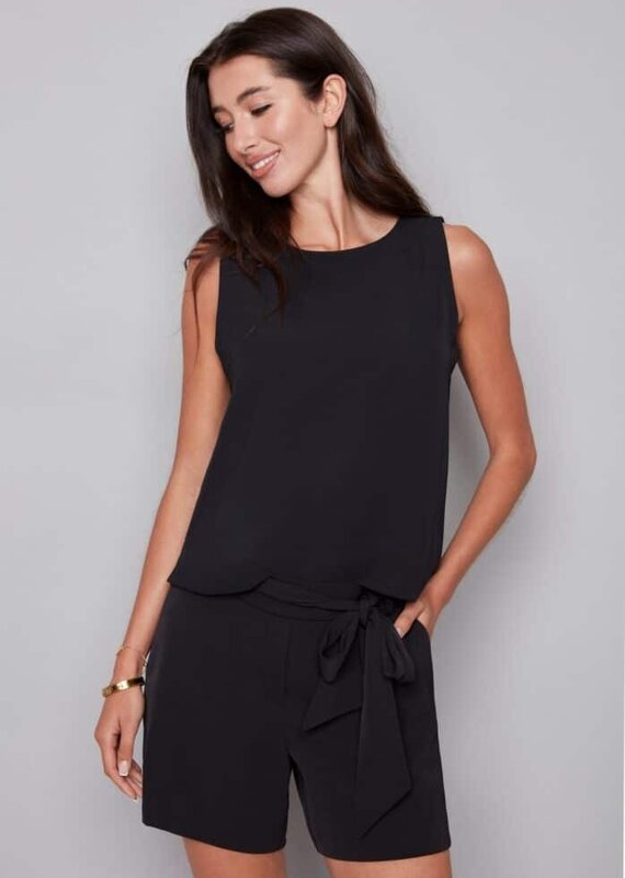 gianna vegan silk tank