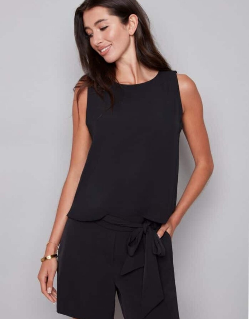 gianna vegan silk tank