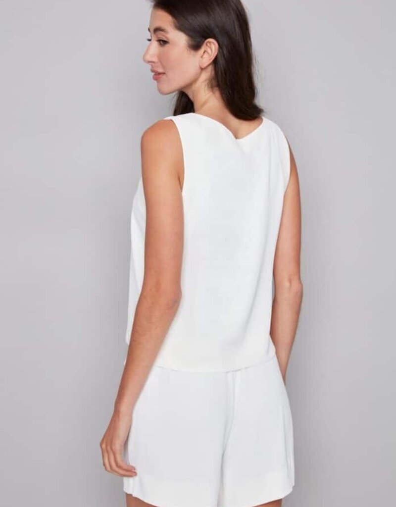 gianna vegan silk tank