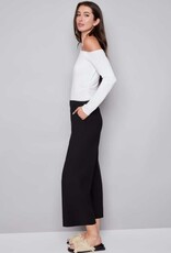 elizabeth techno wide leg cropped pant
