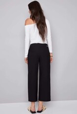 elizabeth techno wide leg cropped pant