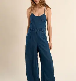 Corset back jumpsuit
