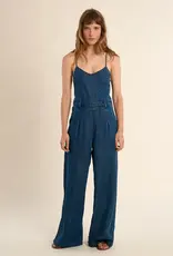 Corset back jumpsuit