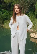 Stripe relaxed shirt