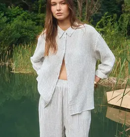 Stripe relaxed shirt