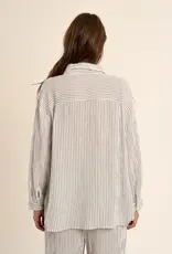 Stripe relaxed shirt