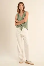 Front tie s/less top