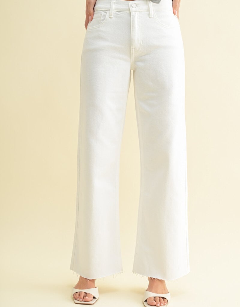 Longer length Wide leg