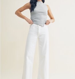 Longer length Wide leg
