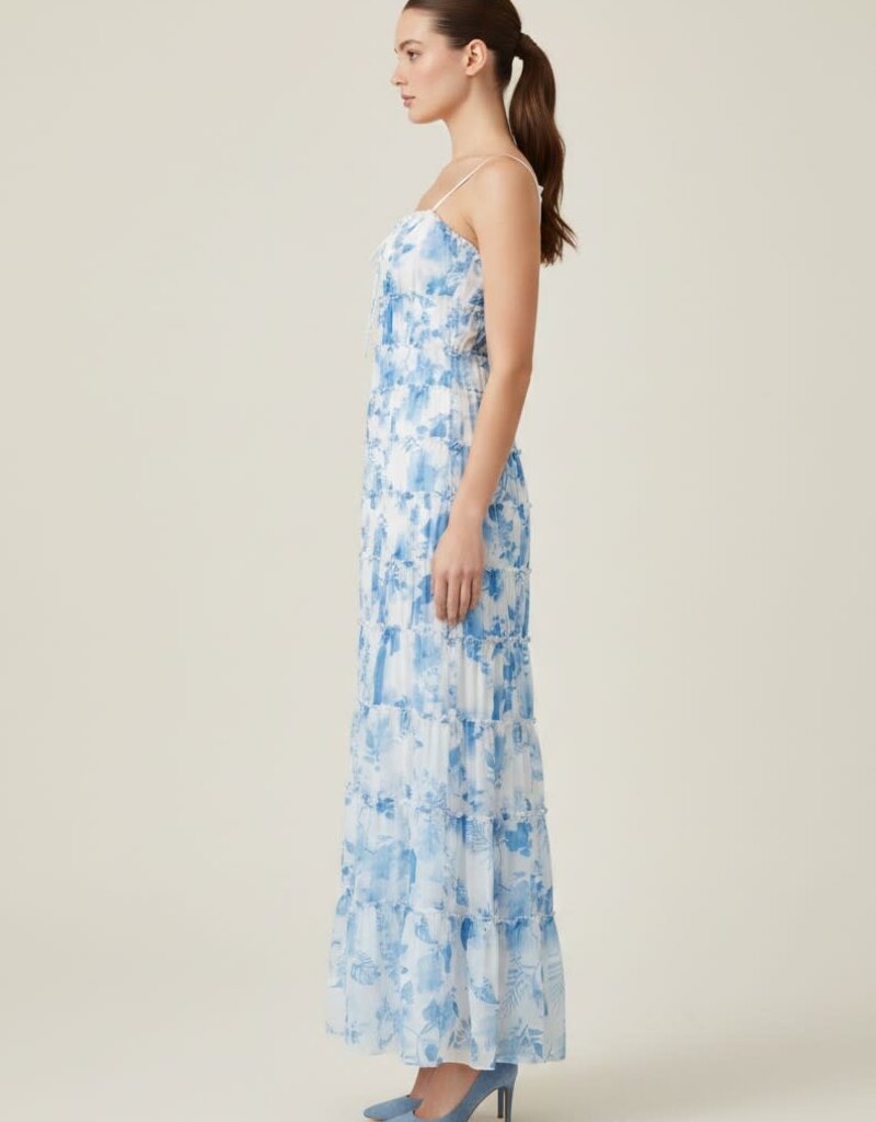 Tiered maxi dress