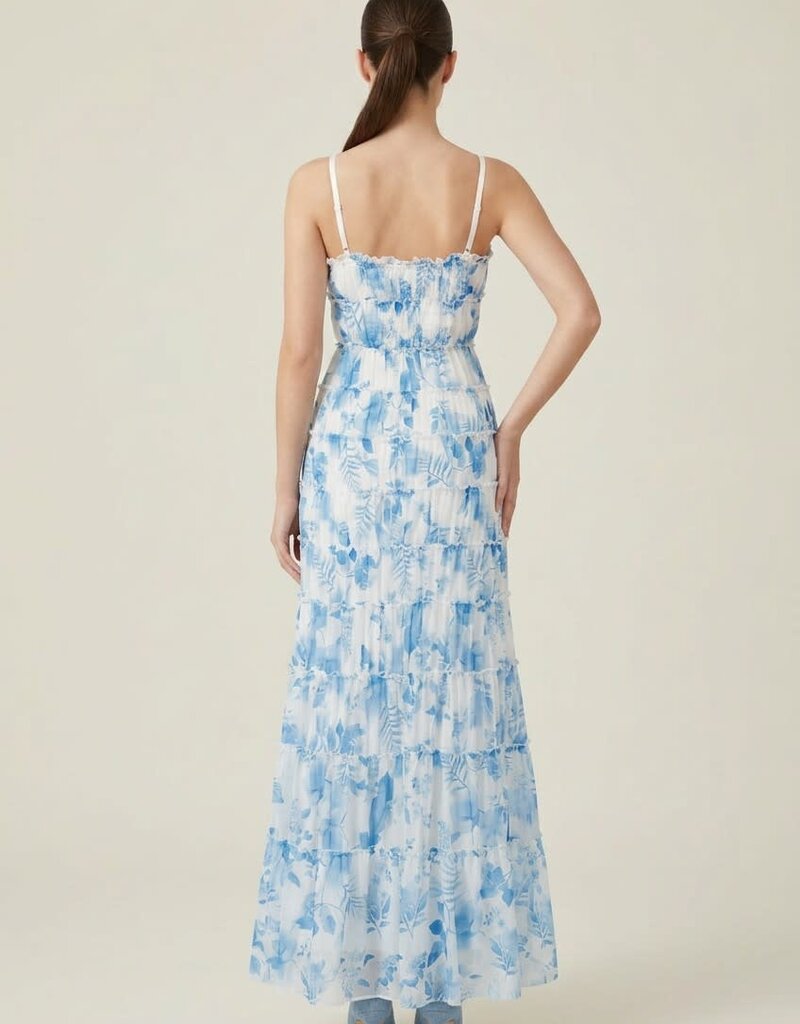 Tiered maxi dress