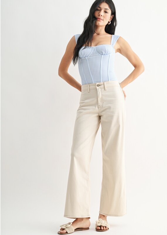 Stretch twill trouser