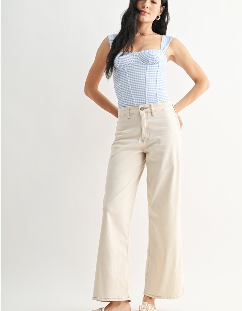Stretch twill trouser