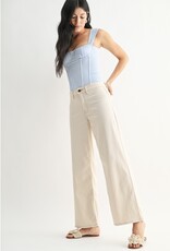 Stretch twill trouser