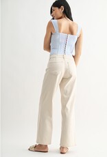 Stretch twill trouser