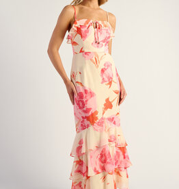 Garden floral dress