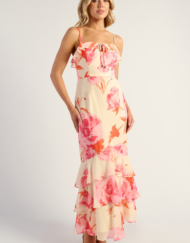 Garden floral dress