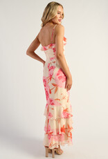 Garden floral dress