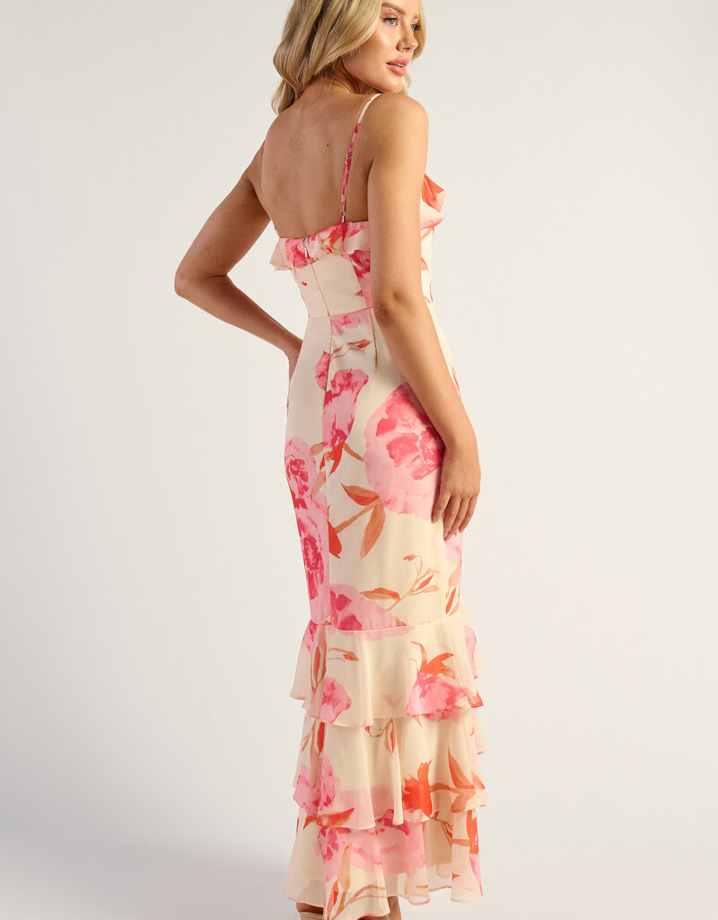 Garden floral dress