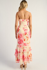 Garden floral dress
