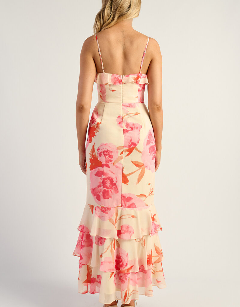 Garden floral dress