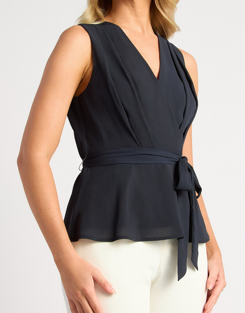 Ella tie front top