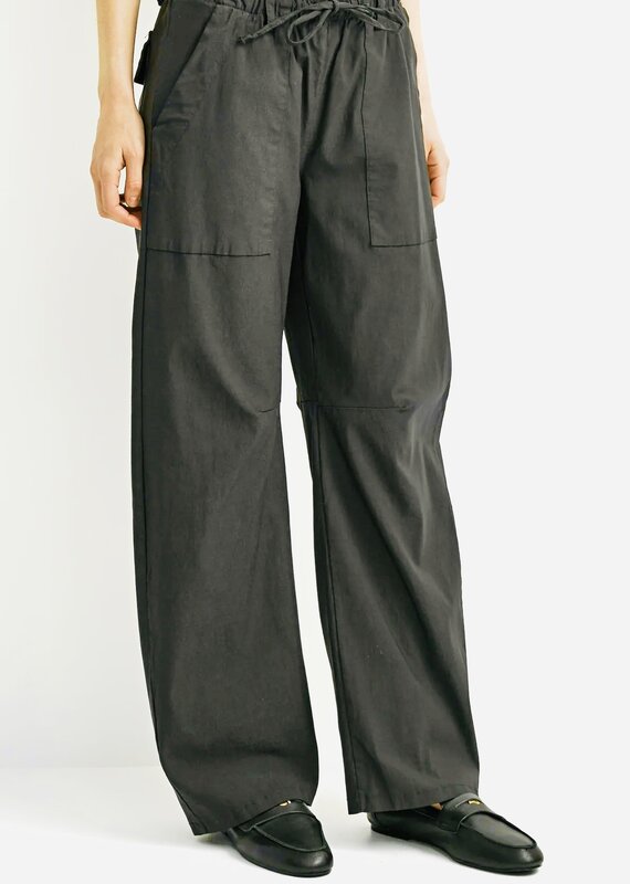 Barrel drawstring pant