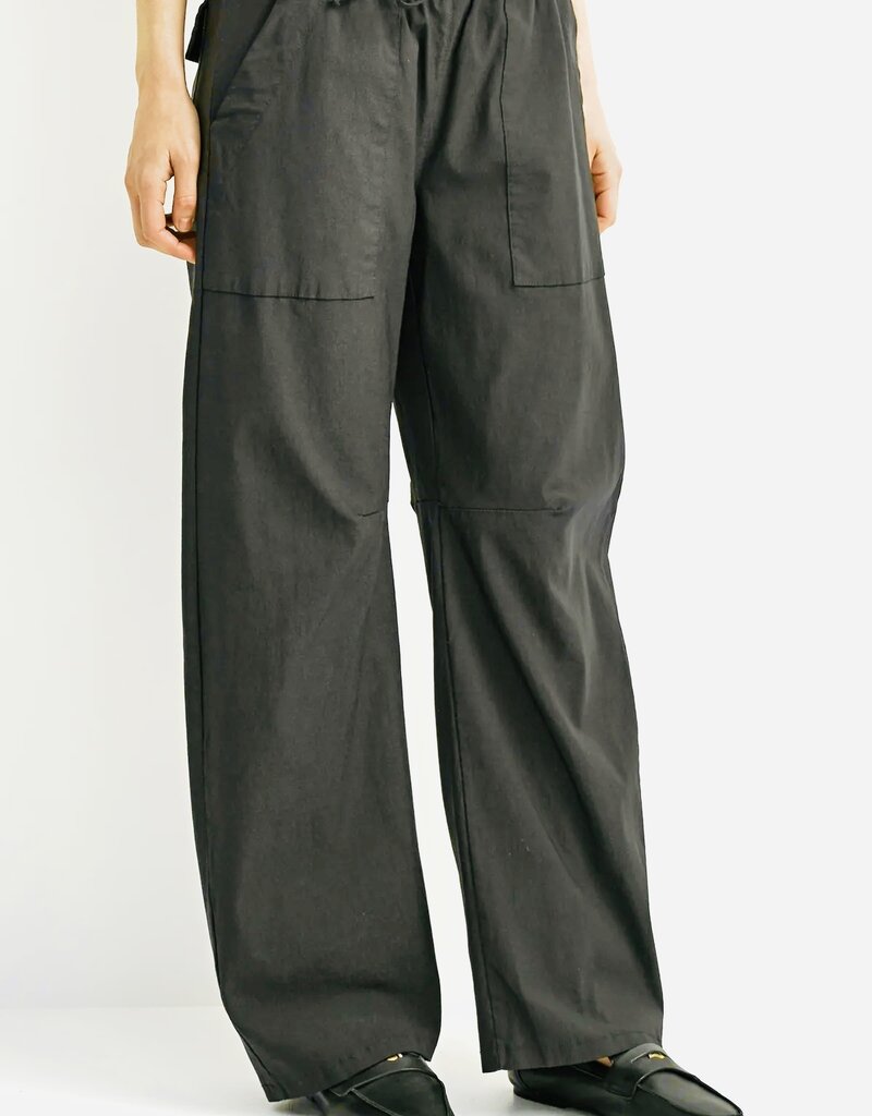 Barrel drawstring pant