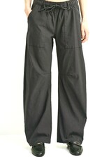 Barrel drawstring pant