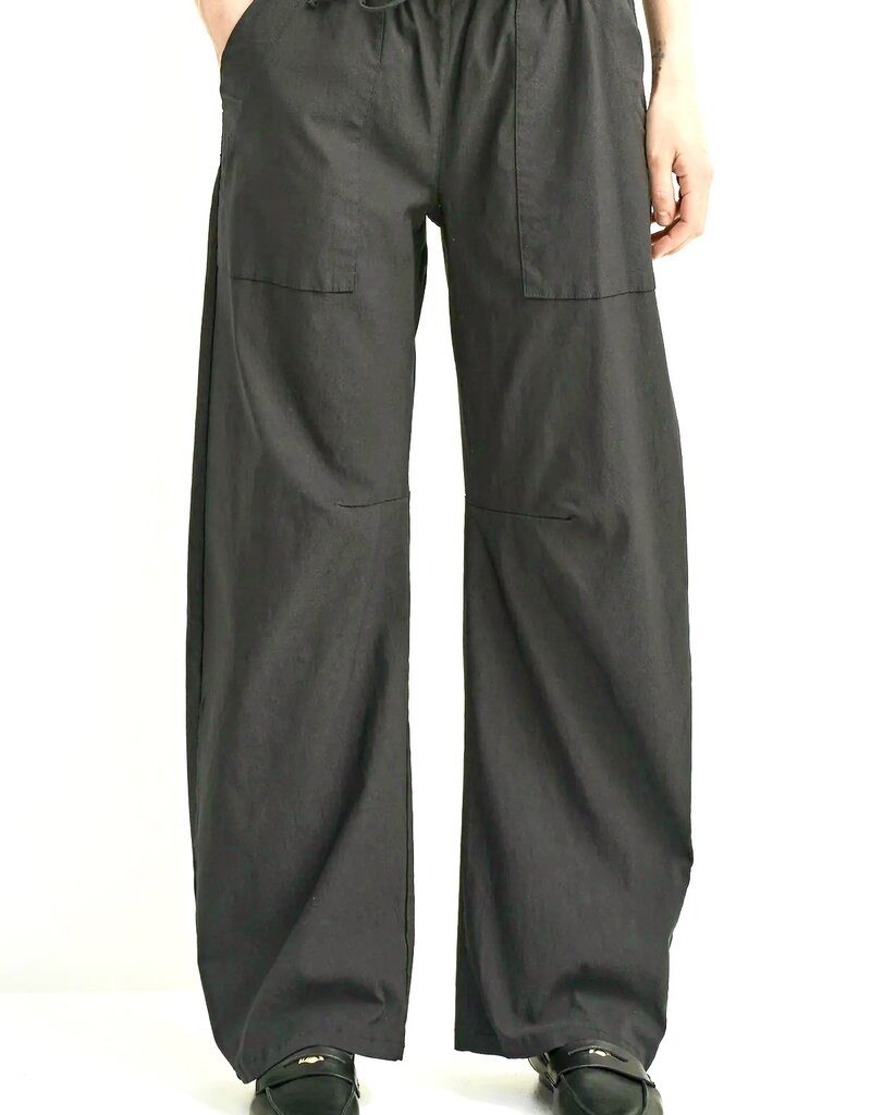 Barrel drawstring pant