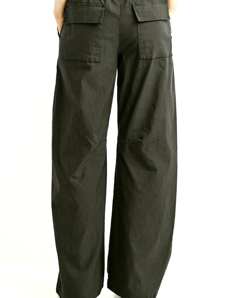 Barrel drawstring pant
