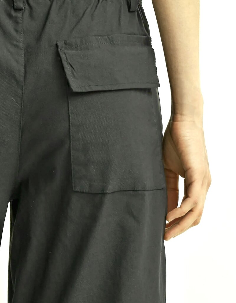 Barrel drawstring pant