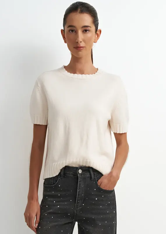 Knit s/s sweater