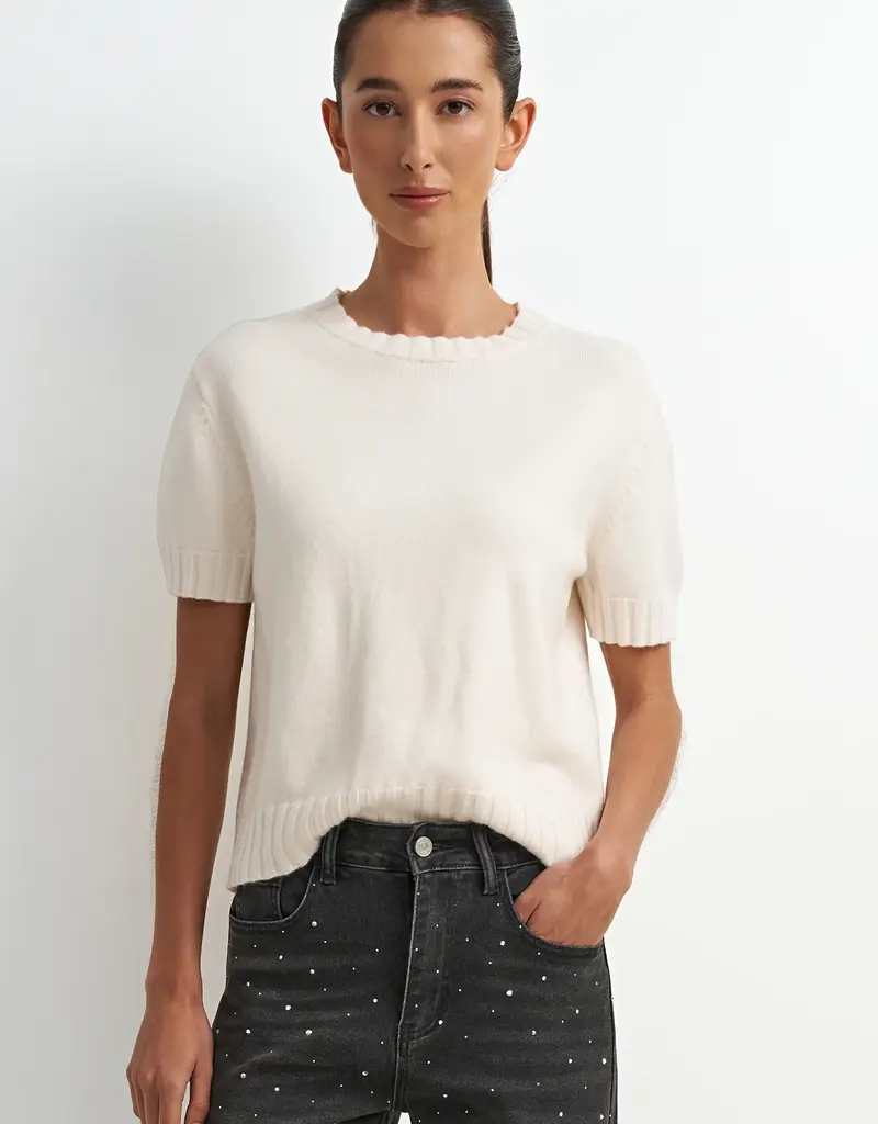 Knit s/s sweater