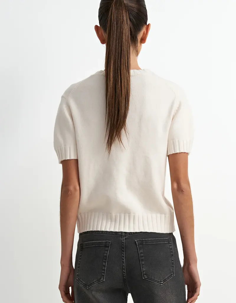 Knit s/s sweater