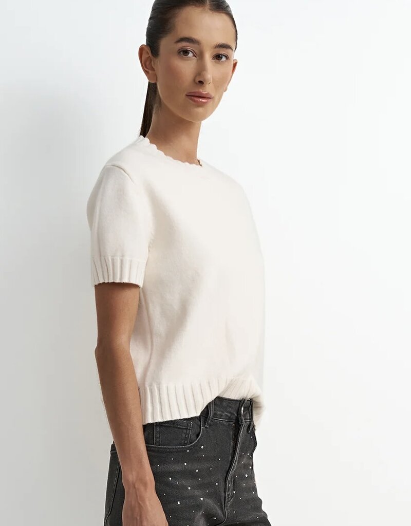 Knit s/s sweater