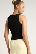 Wrap top w/tie