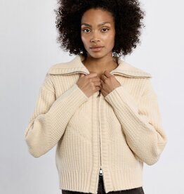 Zip sweater jacket