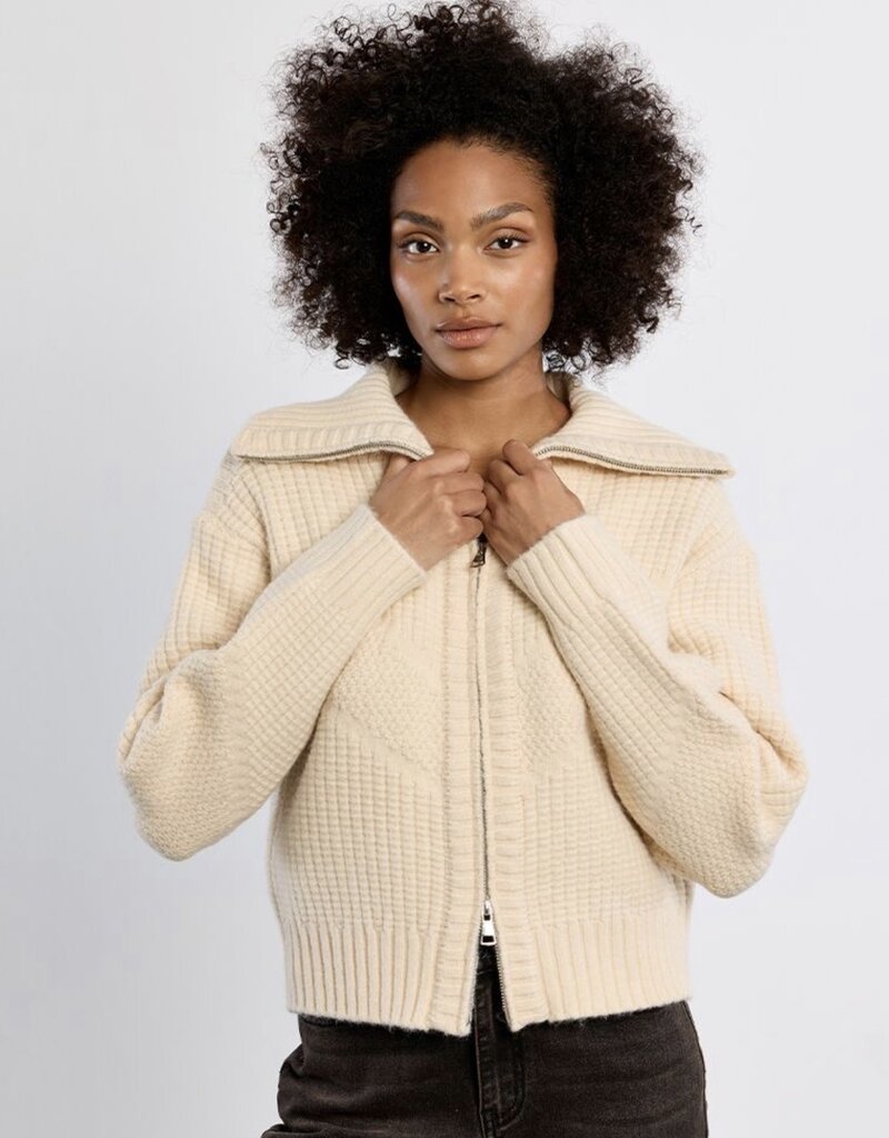 Zip sweater jacket