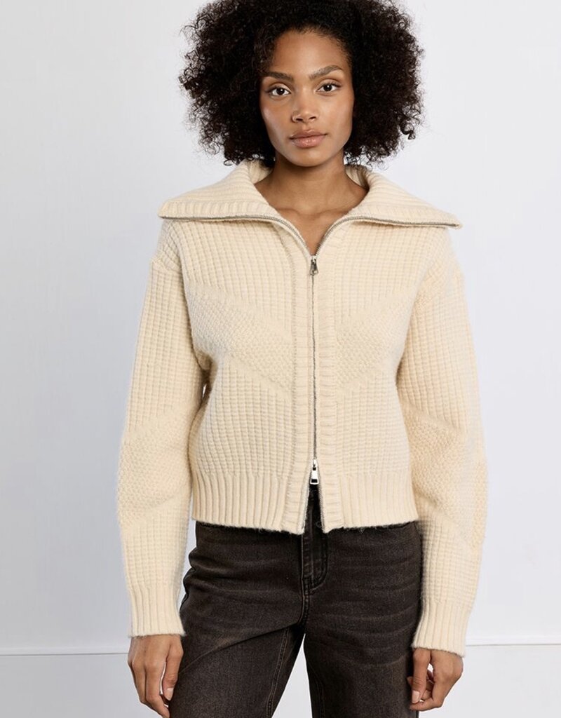 Zip sweater jacket