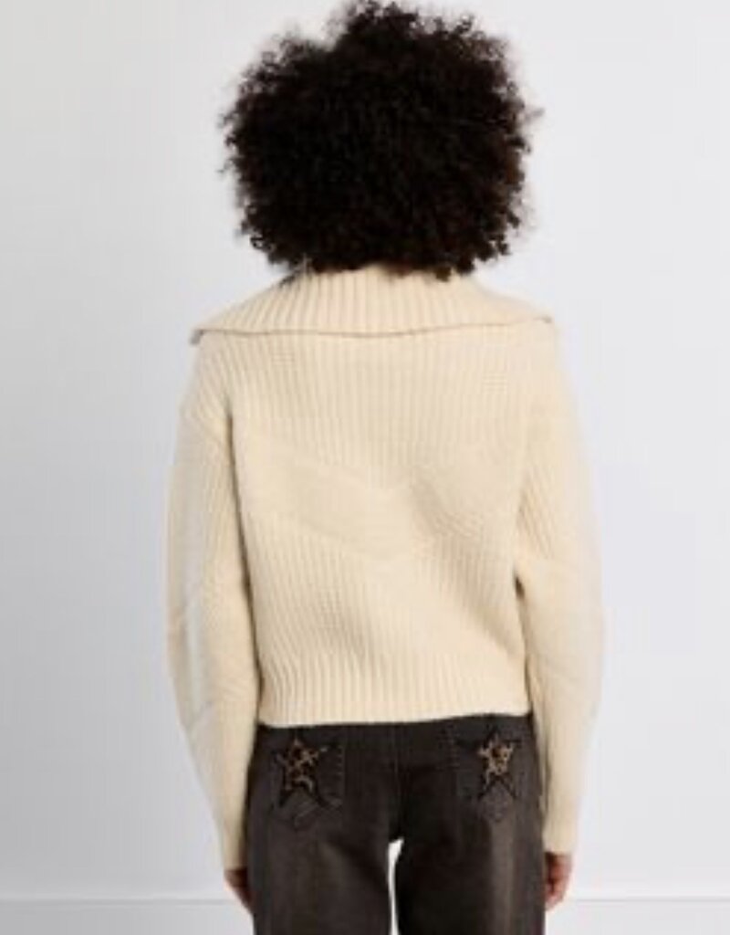 Zip sweater jacket